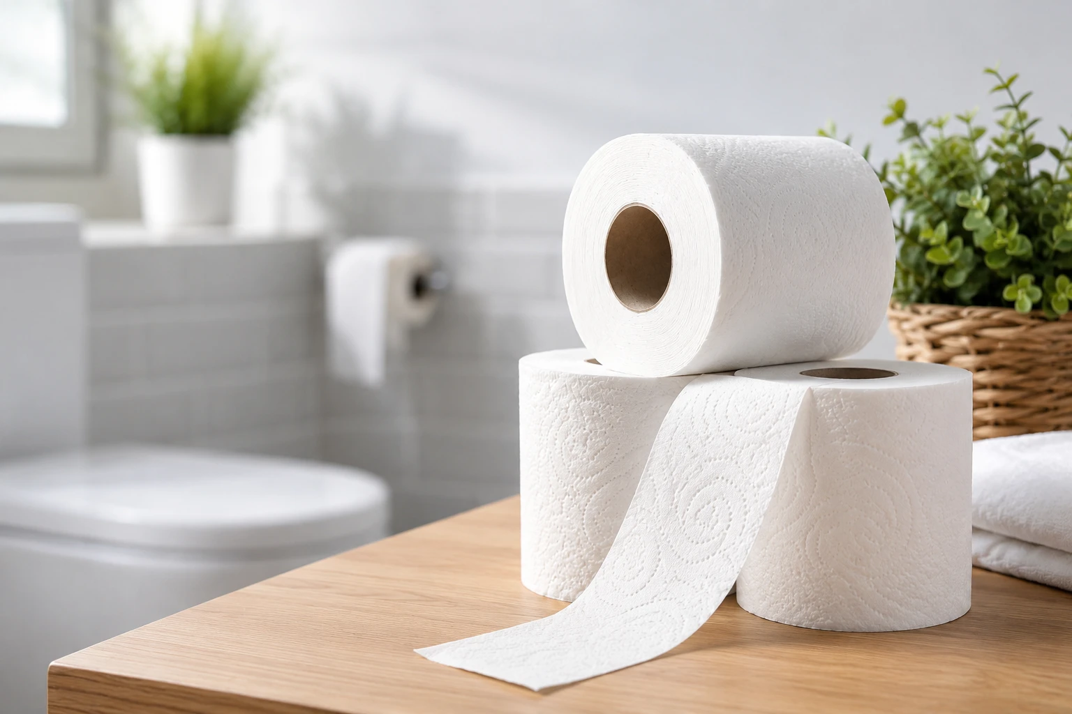 Toilettenpapier im Unternehmen